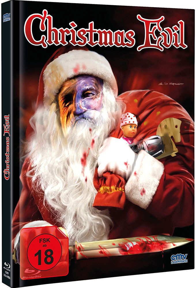 Christmas Evil (Blu-Ray+DVD) - Cover B - Mediabook - Limited 500 Edition - Uncut Christmas Evil (Blu-Ray+DVD) - Cover B - Mediabook - Limited 500 Edition - Uncut