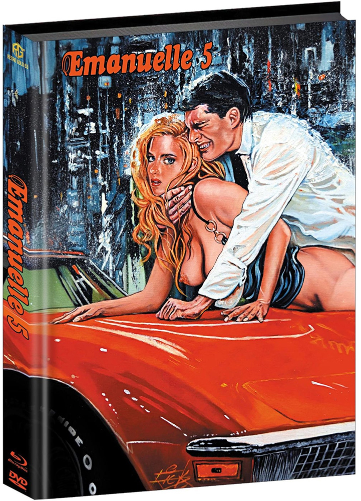 Emanuelle 5 (Blu-Ray+DVD) - Cover A - Mediabook (Wattiert) - Limited 222 Edition