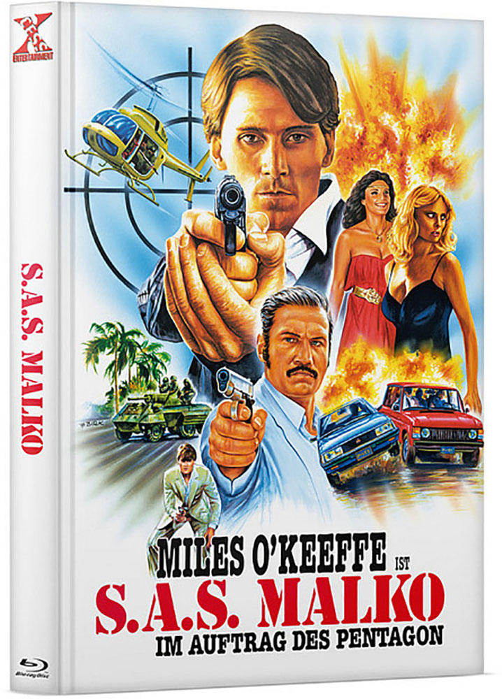 S.A.S. MALKO - Im Auftrag des Pentagon - Cover B - Mediabook (Blu-Ray+DVD) - Limited 222 Edition