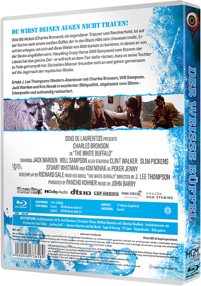 Der weiße Büffel (Blu-Ray) - Limited Edition - Scanavo Box