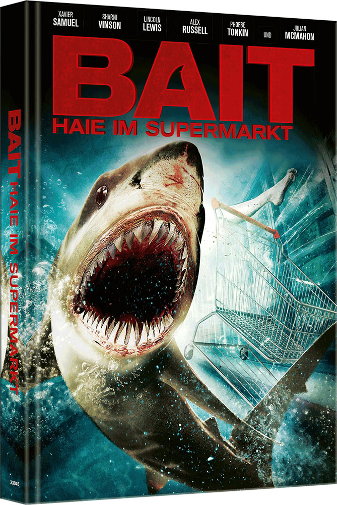 Bait - Haie im Supermarkt - Cover B - Mediabook (Blu-Ray 3D+DVD) (2Discs) - 2D & 3D Version - Limited 333 Edition Bait - Haie im Supermarkt - Cover B - Mediabook (Blu-Ray 3D+DVD) (2Discs) - 2D & 3D Version - Limited 333 Edition
