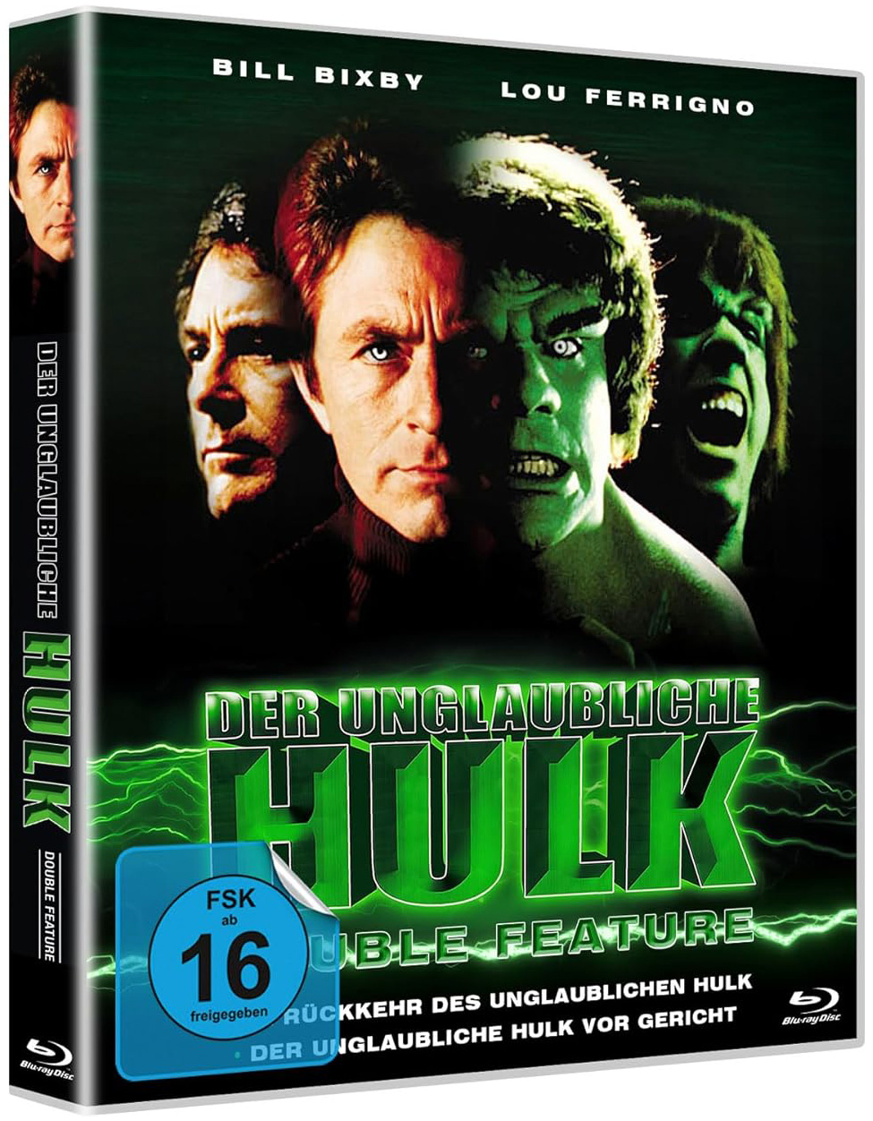 Der unglaubliche Hulk - Double Feature (Blu-Ray) - Cover B