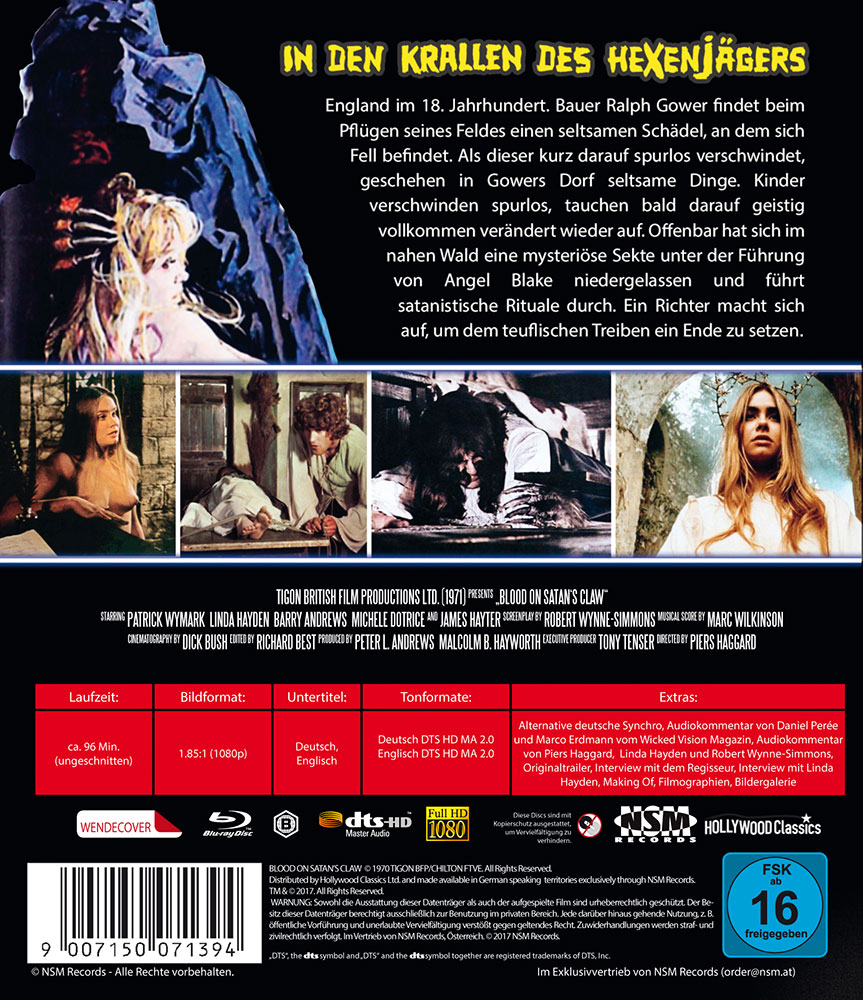 In den Krallen des Hexenjägers (Blu-Ray) (Amaray)
