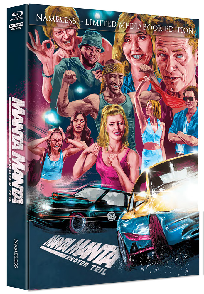Manta Manta - Zwoter Teil (4K UHD+Blu-Ray) - Cover B - Mediabook - Limited 222 Edition