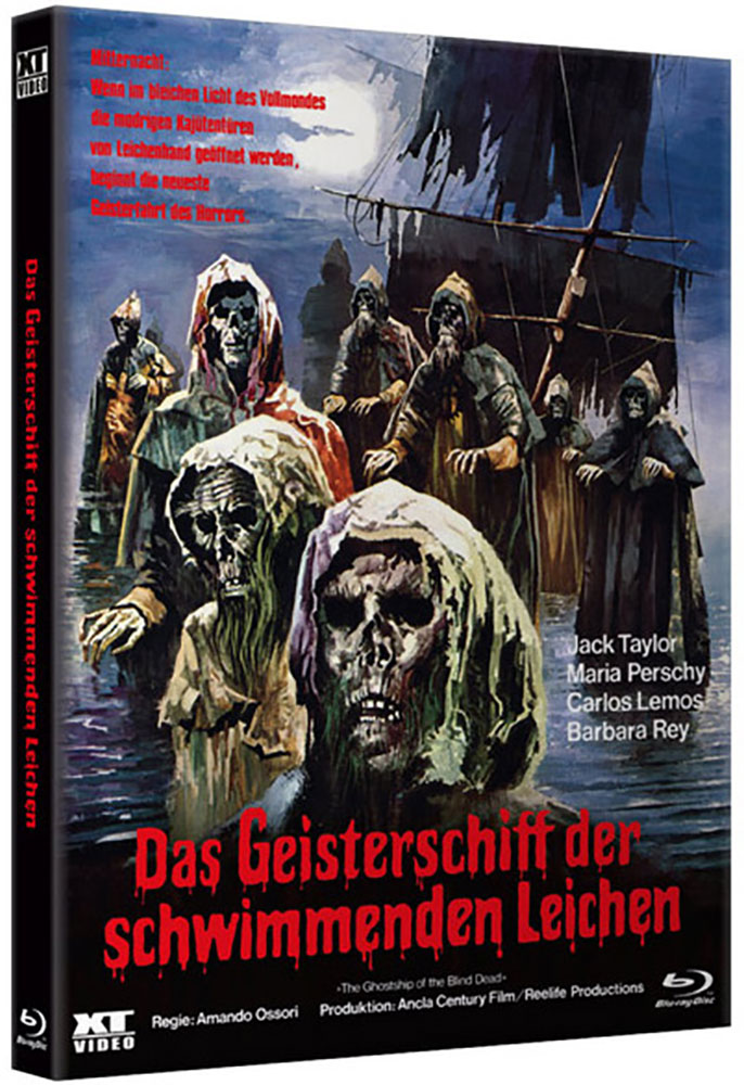 Das Geisterschiff der schwimmenden Leichen (Blu-Ray) - HD Kultbox - Limited 250 Edition