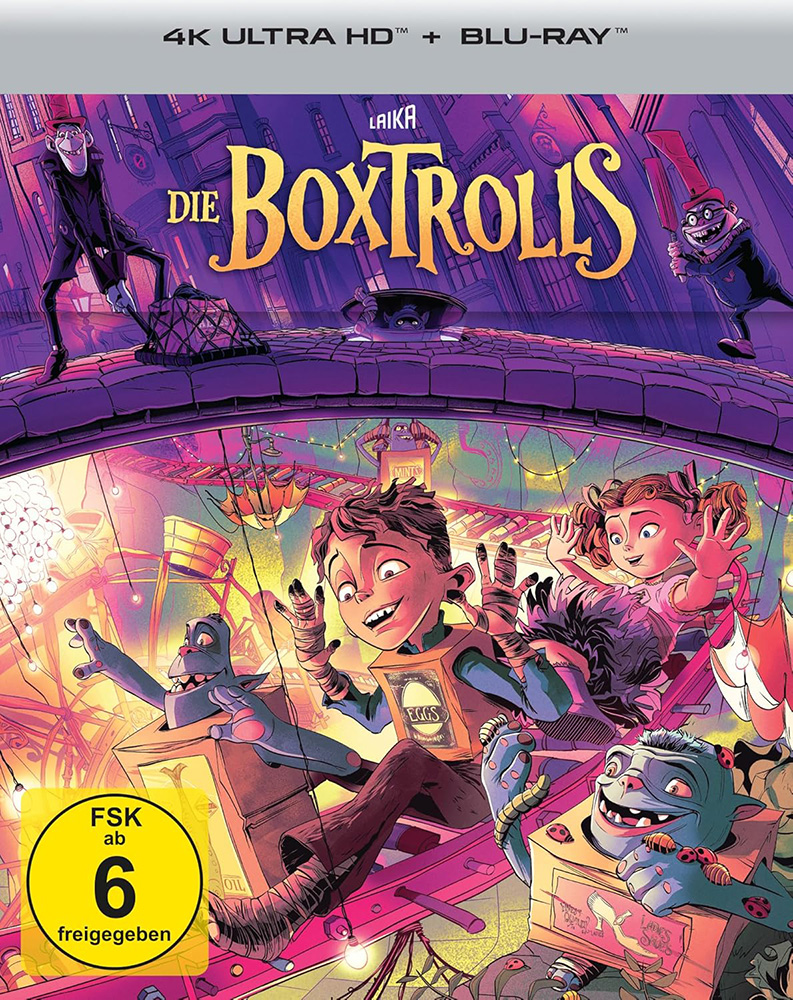 Die Boxtrolls (4K UHD+Blu-Ray) - Steelbook - Limited Edition