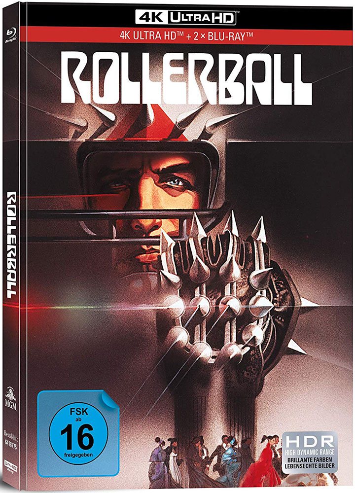 Rollerball (4K UHD+2Blu-Ray) (3Discs) - Mediabook