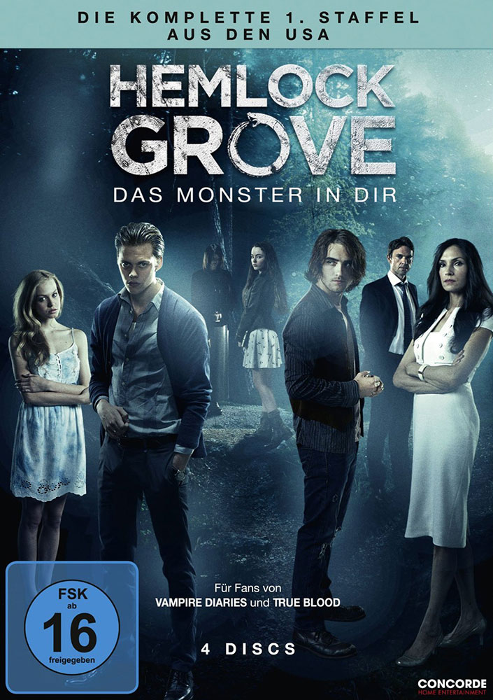 Hemlock Grove - Das Monster in Dir - Staffel 1 (4DVD)