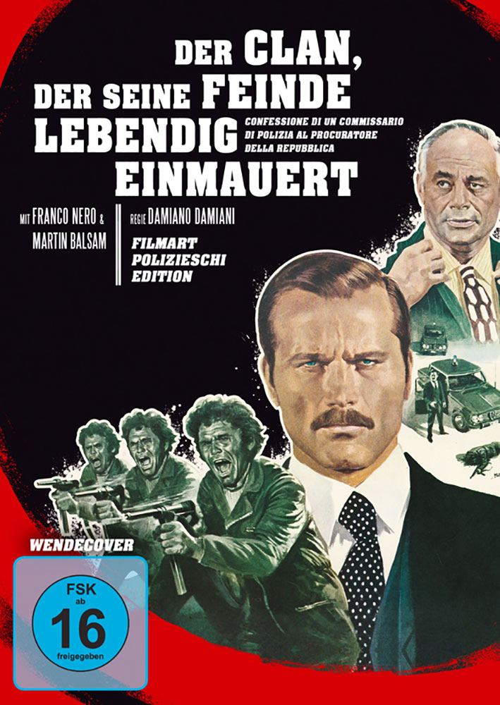 Der Clan, der seine Feinde lebendig einmauert (Blu-Ray+DVD) - Polizieschi Edition # 13