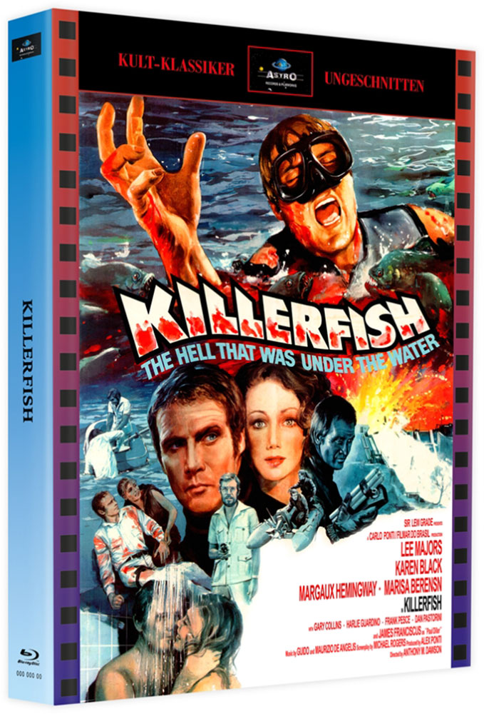 Piranhas 2 - Die Rache der Killerfische (Blu-Ray) - Cover A - Mediabook - Limited 200 Edition