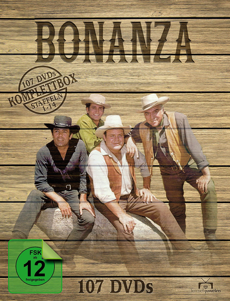Bonanza - Staffel 1-14 - Komplettbox (107DVD) Bonanza - Staffel 1-14 - Komplettbox (107DVD)