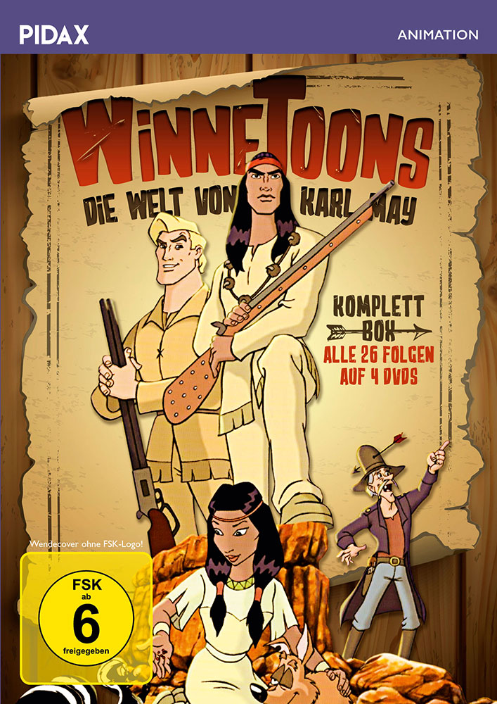 WinneToons - Die Welt von Karl May - Komplettbox (4DVD)