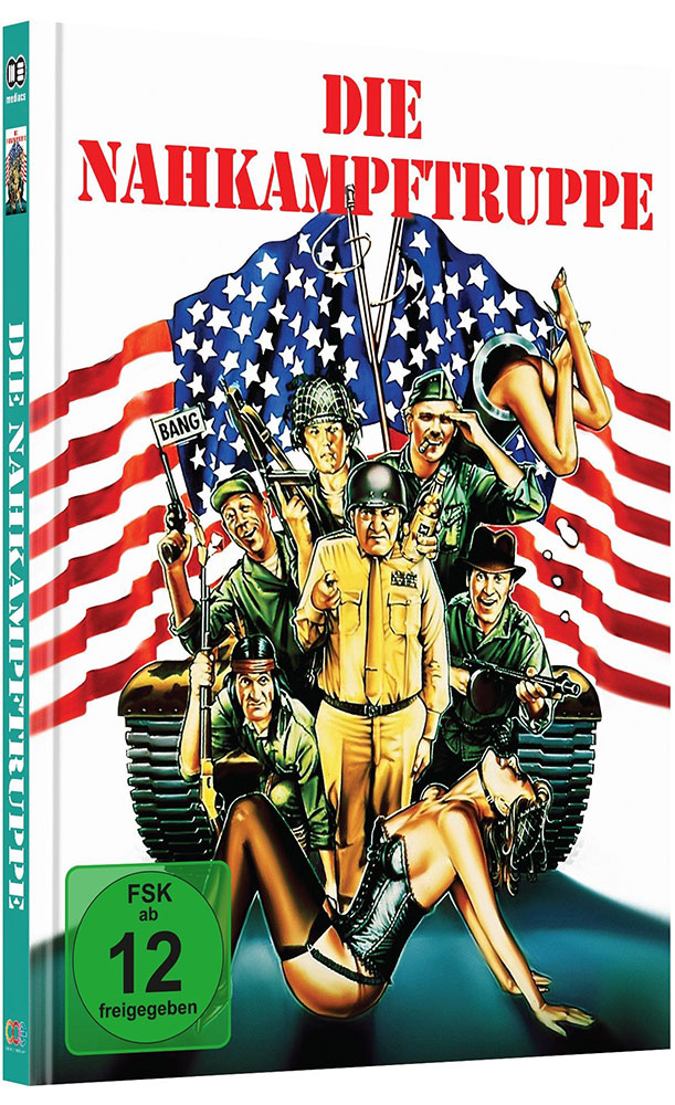 Die Nahkampftruppe - Cover B - Mediabook (Blu-Ray+DVD) - Limited Edition