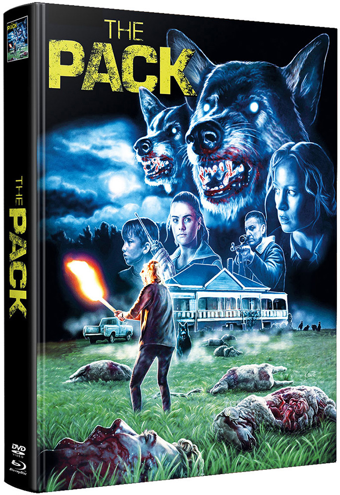 The Pack (Blu-Ray) (2Discs) - Mediabook (Wattiert) - Limited 144 Edition The Pack (Blu-Ray) (2Discs) - Mediabook (Wattiert) - Limited 144 Edition