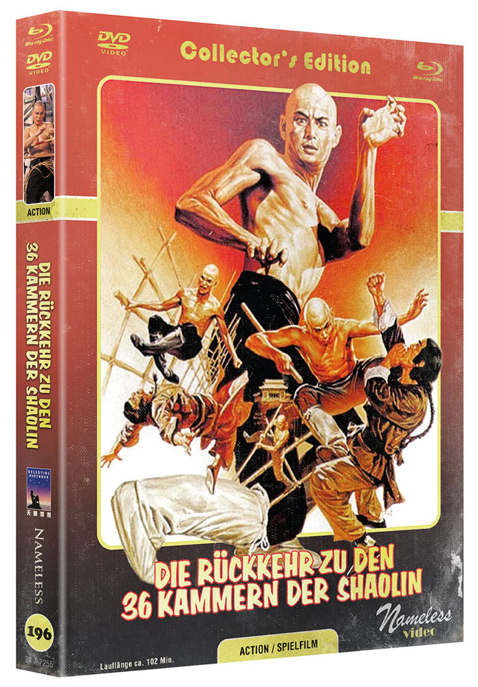 Die Rückkehr zu den 36 Kammern der Shaolin (Blu-ray+DVD) - Cover C - Mediabook - Limited 333 Edition