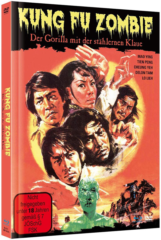 Kung Fu Zombie - Der Gorilla mit der stählernen Klaue (Blu-Ray+DVD) - Mediabook Kung Fu Zombie - Der Gorilla mit der stählernen Klaue (Blu-Ray+DVD) - Mediabook