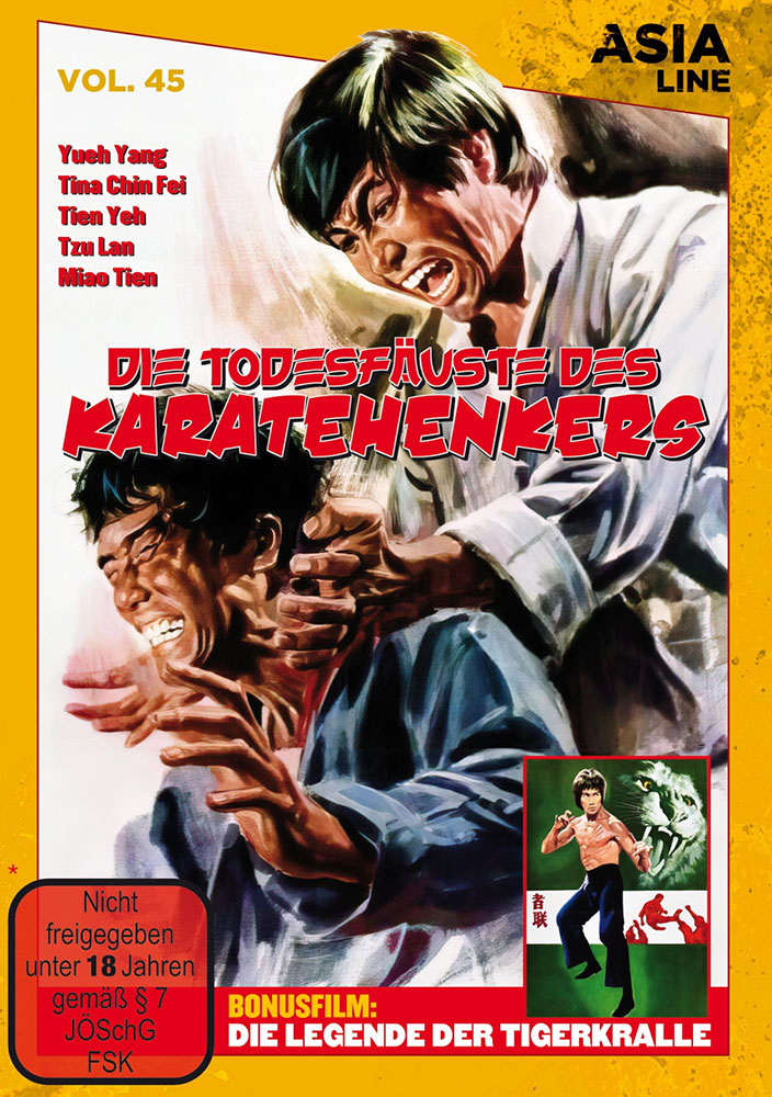 Die Todesfäuste des Karatehenkers - inkl. Bonusfilm