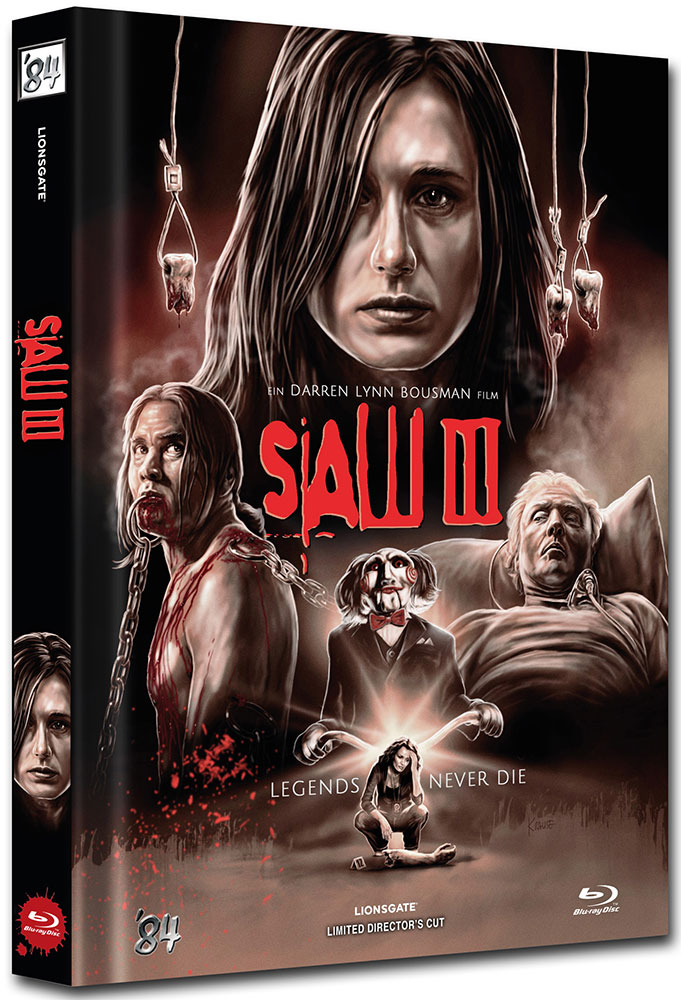 Saw 3 - Cover B - Mediabook (Blu-Ray) - Limited 500 Edition