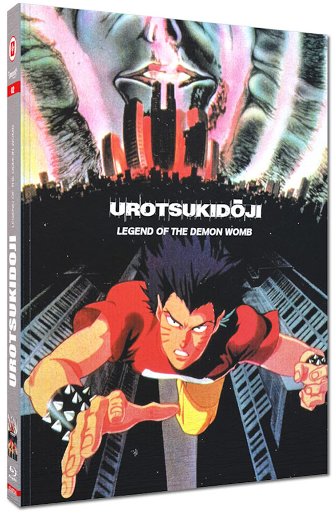 Urotsukidoji II - Legend of the Demon Womb - Cover D - Mediabook (Blu-Ray+DVD) - Limited Edition Urotsukidoji II - Legend of the Demon Womb - Cover D - Mediabook (Blu-Ray+DVD) - Limited Edition