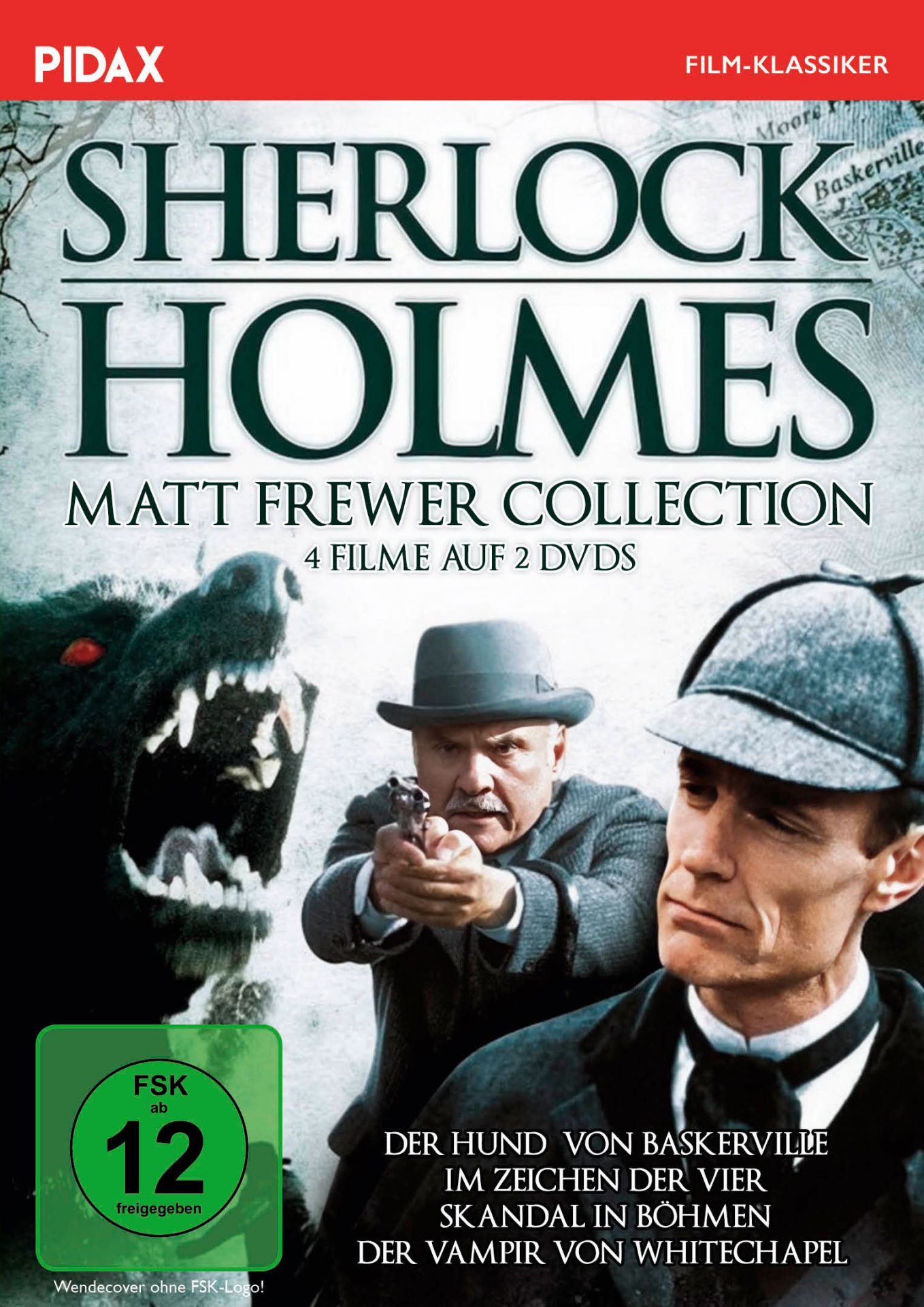 Sherlock Holmes (mit Matt Frewer) (4 Filme) (2DVD)