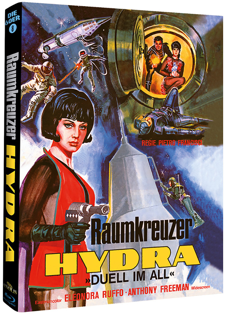 Raumkreuzer Hydra - Duell im All (Blu-Ray) (2Discs) - Cover A - Mediabook - Limited Edition