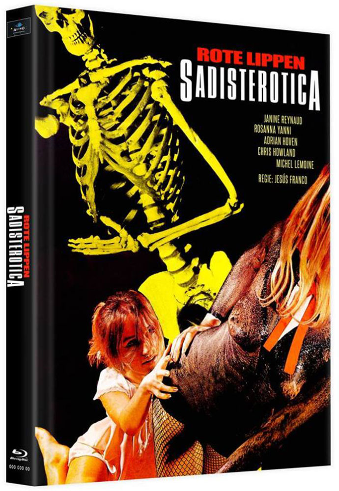 Rote Lippen, Sadisterotica (Blu-Ray) (2Discs) - Cover C - Mediabook - Limited 100 Edition