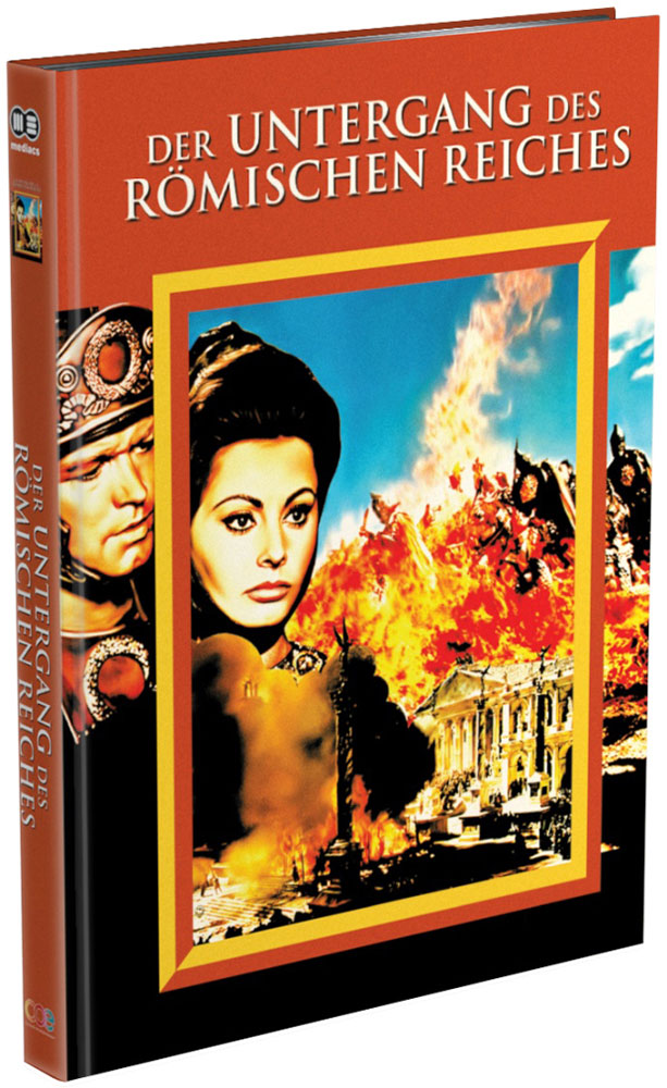 Der Untergang des römischen Reiches - Cover B - Mediabook (Blu-Ray+DVD) - Limited 500 Edition