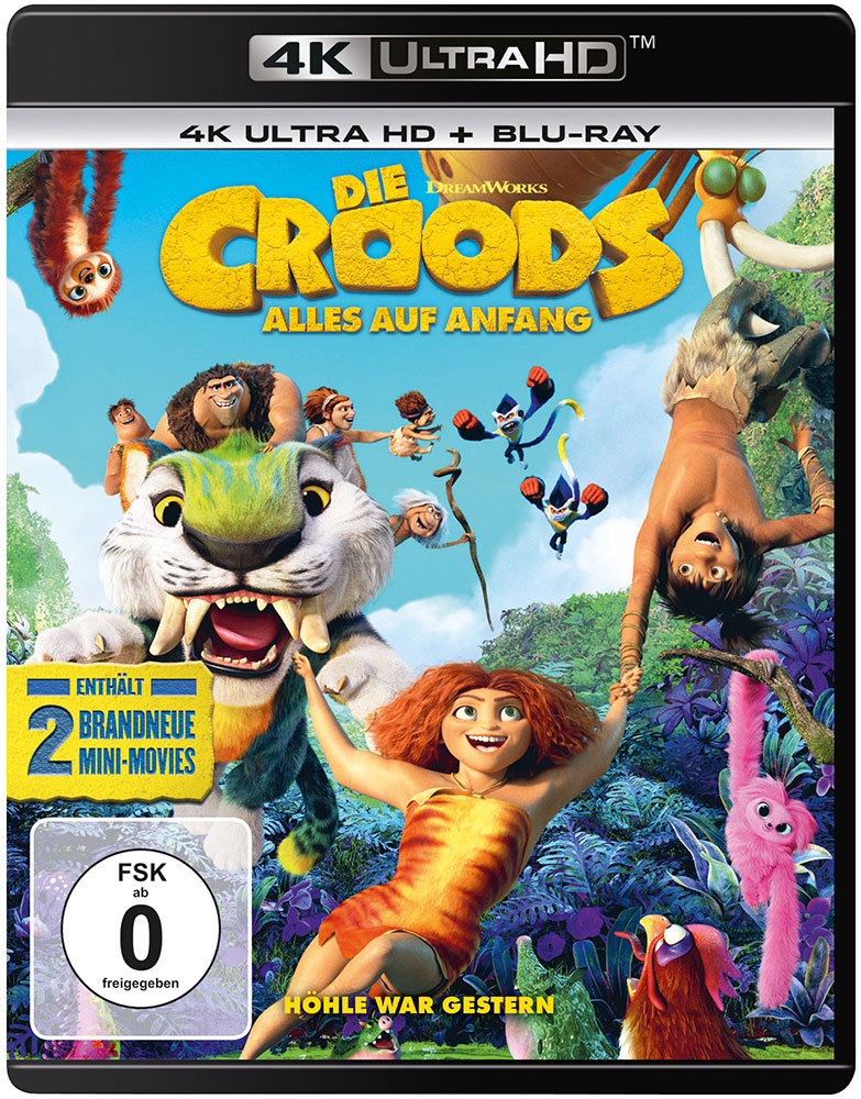 Die Croods 2 - Alles auf Anfang (4K UHD+Blu-Ray)