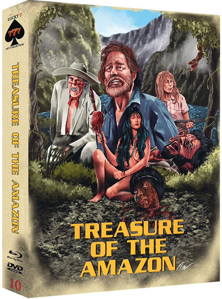 Treasure of the Amazon (Blu-Ray+DVD) - Limited 777 Edition - Uncut - Art Collection