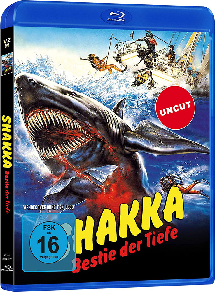 Shakka - Bestie der Tiefe (Blu-Ray) - Uncut