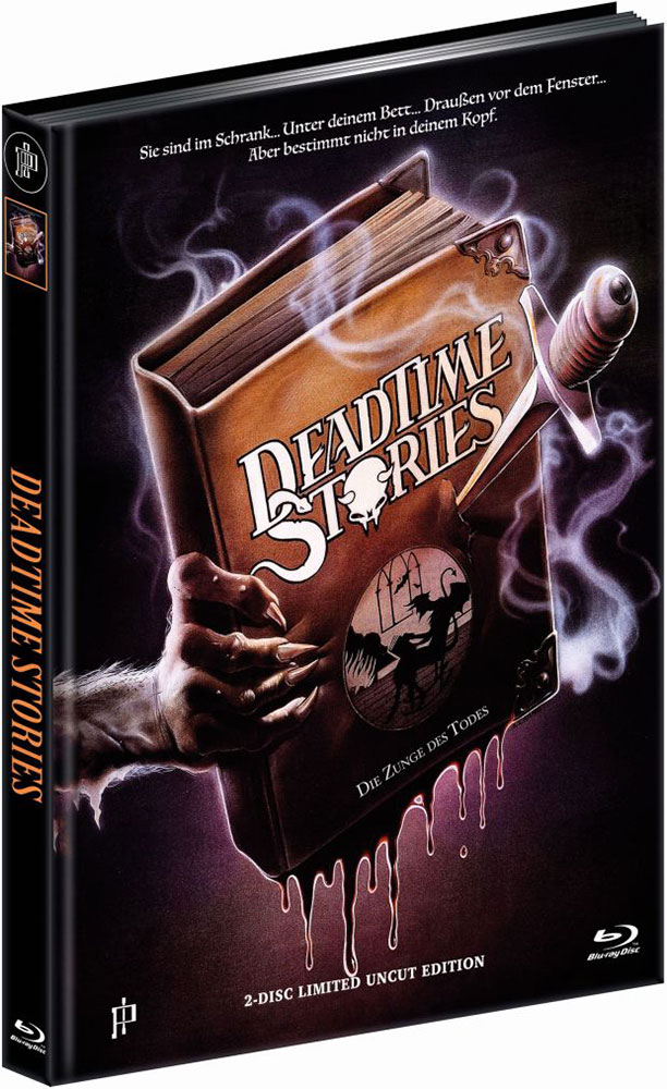 Deadtime Stories - Die Zunge des Todes - Cover A - Mediabook (Blu-Ray+DVD) - Limited 444 Edition