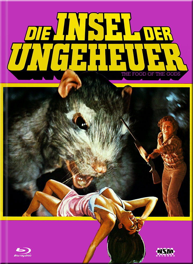 Die Insel der Ungeheuer (Blu-Ray+DVD) - Cover B - Mediabook - Limited 222 Edition