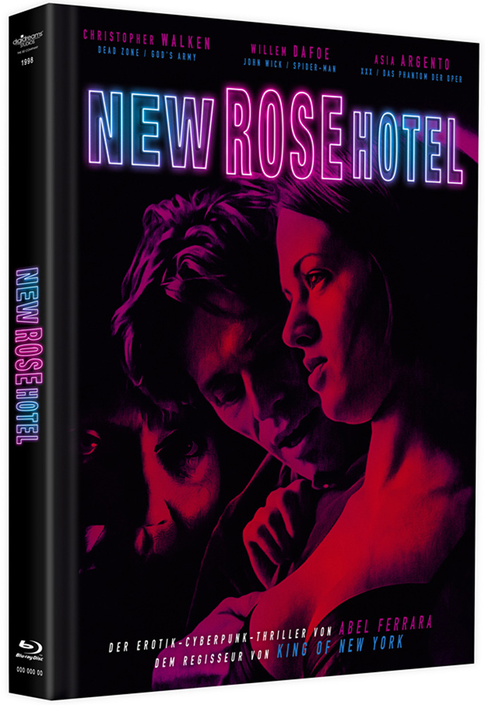 New Rose Hotel (Blu-Ray+DVD) - Cover A - Mediabook - Limited 500 Edition