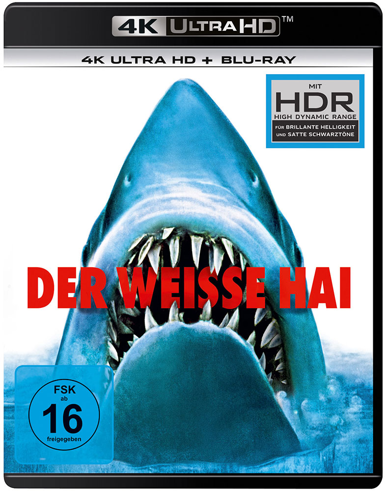 Der weiße Hai (4K UHD+Blu-Ray)