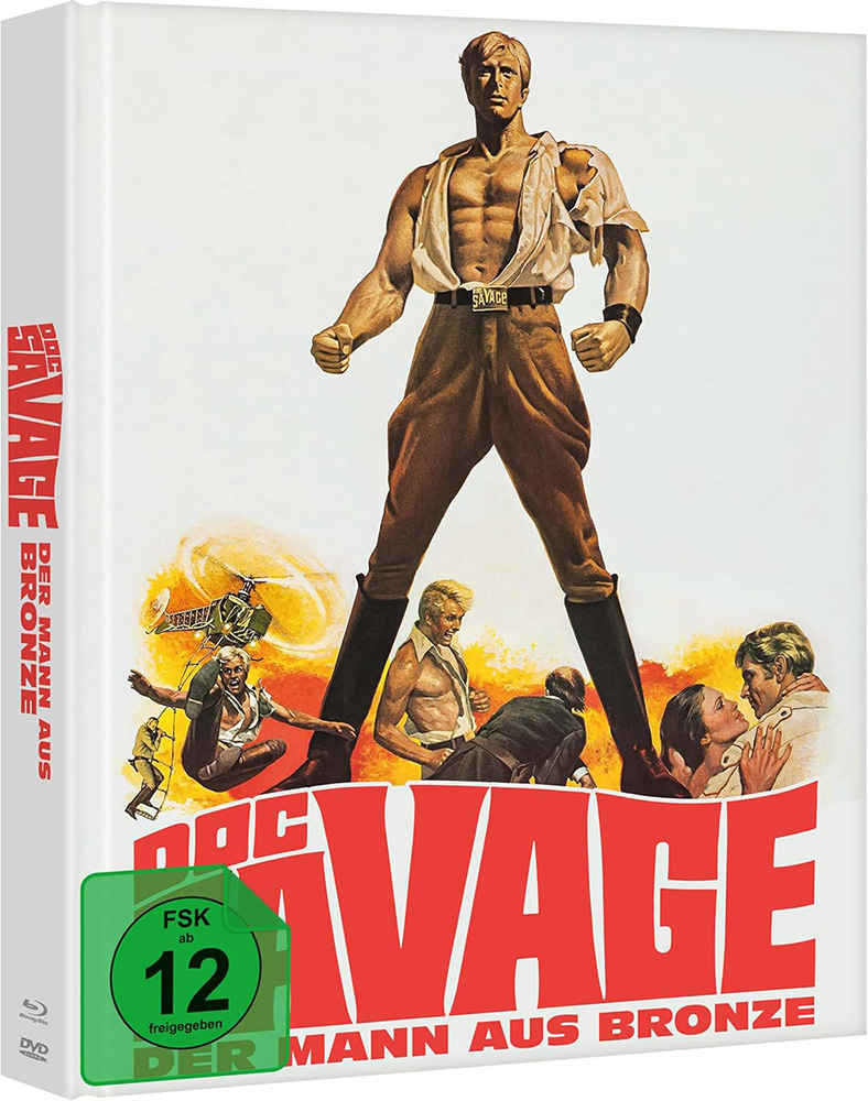 Doc Savage - Der Mann aus Bronze (Blu-Ray+DVD) - Mediabook