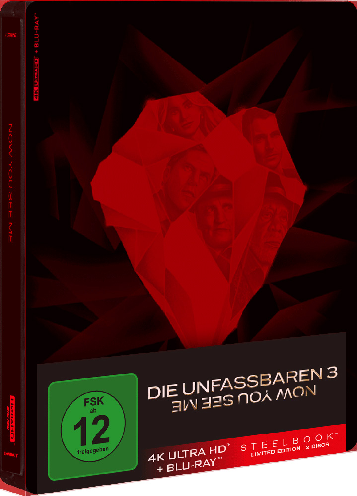 Die Unfassbaren 3 - Now you see me (4K UHD+Blu-Ray) - Limited SteelBook Edition