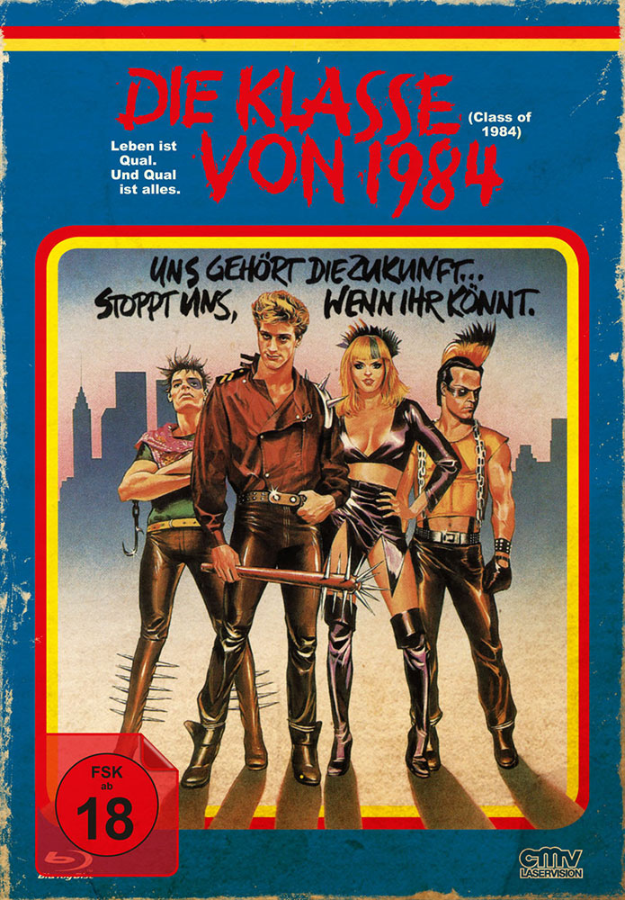 Die Klasse von 1984 (Blu-Ray+DVD) - VHS-Edition