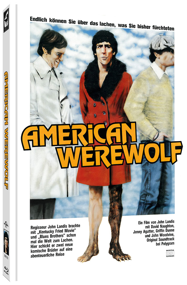 An American Werewolf In London - Cover E - Mediabook (Blu-Ray) (2Discs) - Limited 333 Edition