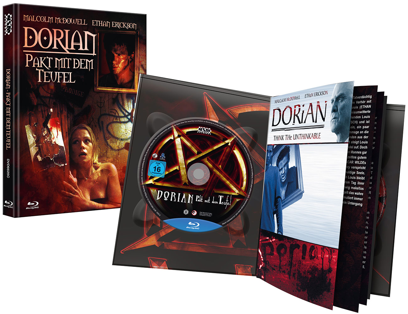 Dorian - Pakt mit dem Teufel (Blu-Ray+DVD) - Cover C - Mediabook - Limited 99 Edition - 2K Remastered Dorian - Pakt mit dem Teufel (Blu-Ray+DVD) - Cover C - Mediabook - Limited 99 Edition - 2K Remastered