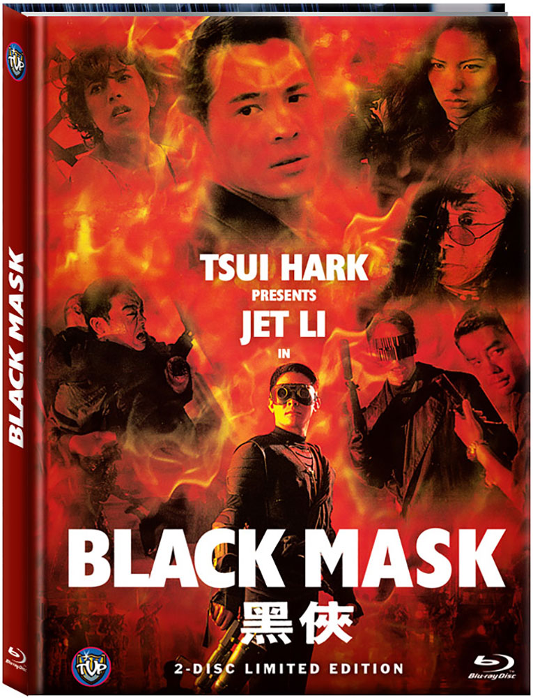 Black Mask (Blu-Ray+DVD) - HongKong Schnittfassung - Cover C - Mediabook - Limited 333 Edition - Uncut