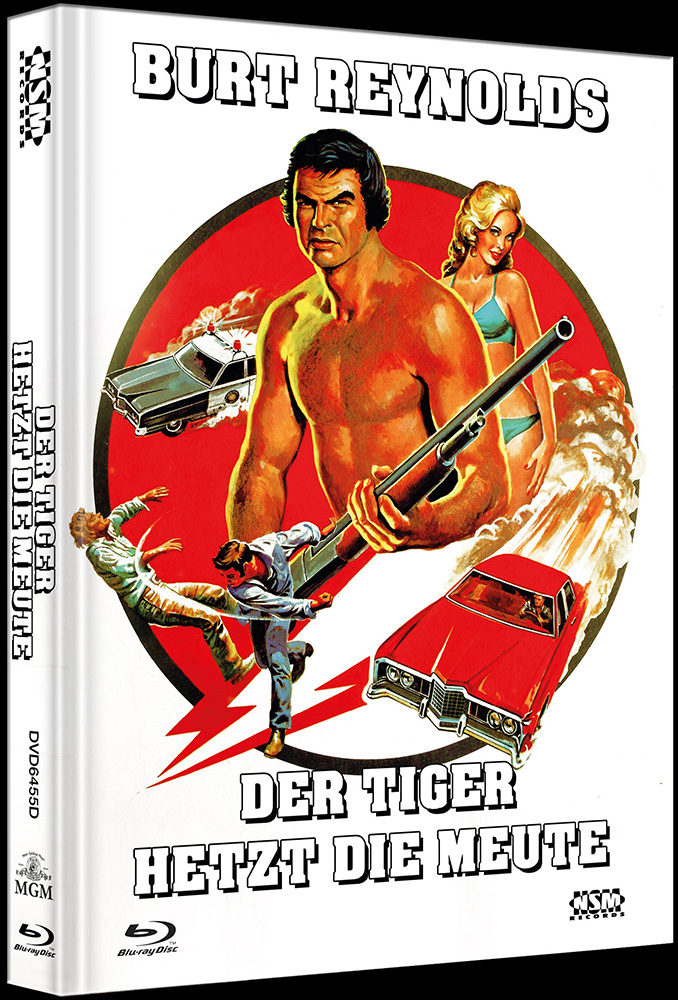 Der Tiger hetzt die Meute (Blu-Ray+DVD) - Cover D - Mediabook - Limited 111 Edition - Uncut