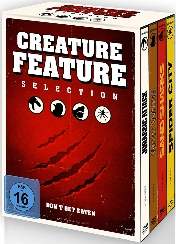 Creature Feature Selection (4DVD) - Uncut