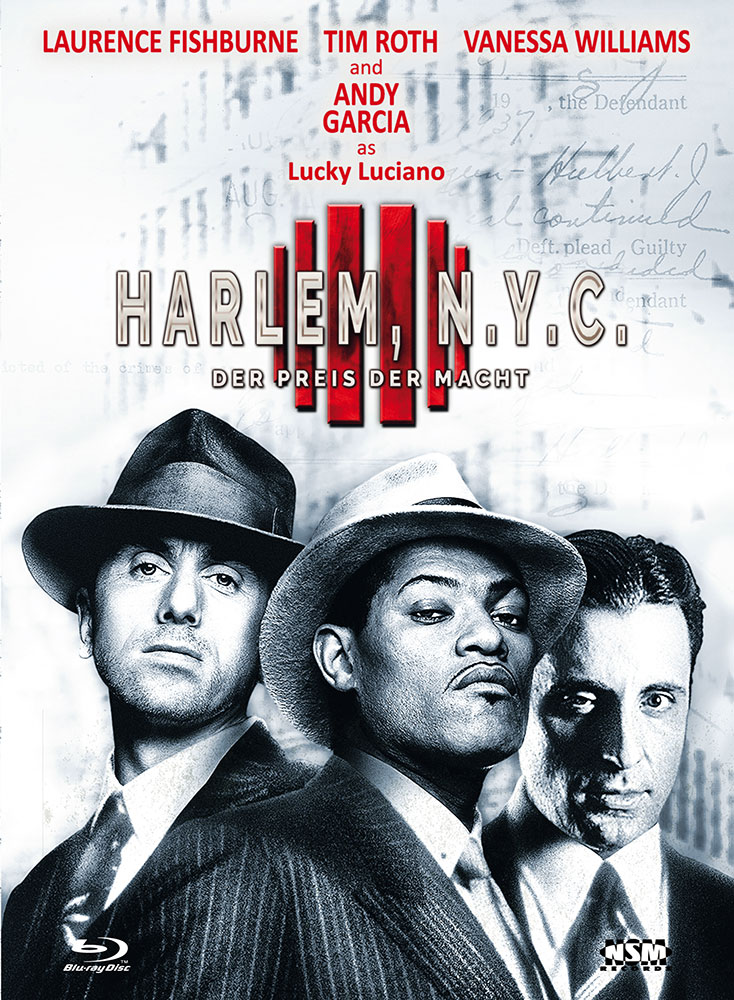 Harlem, N.Y.C. - Der Preis der Macht (Blu-Ray+DVD) - Cover D - Mediabook - Limited 111 Edition