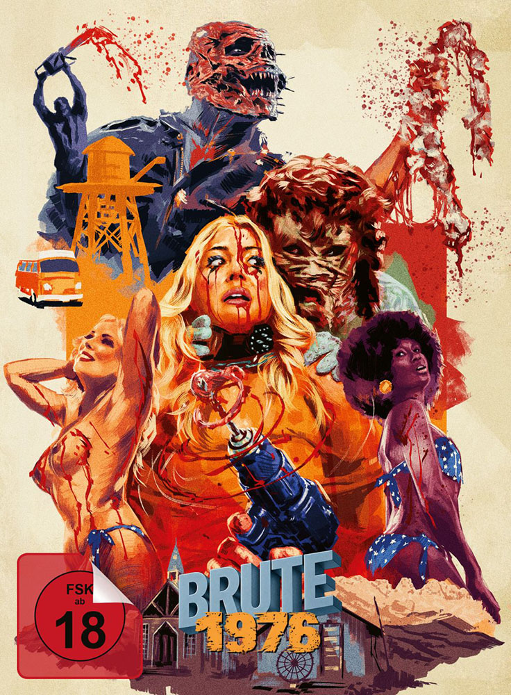 Brute 1976 (Blu-Ray+DVD) - Cover B - Mediabook - Limited Edition