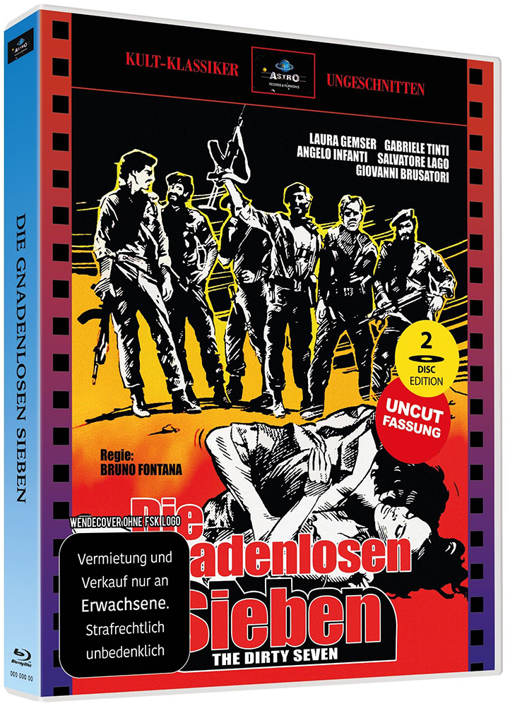 Die gnadenlosen Sieben (Blu-Ray) - Cover 3 - Scanavo Box - Limited 100 Edition