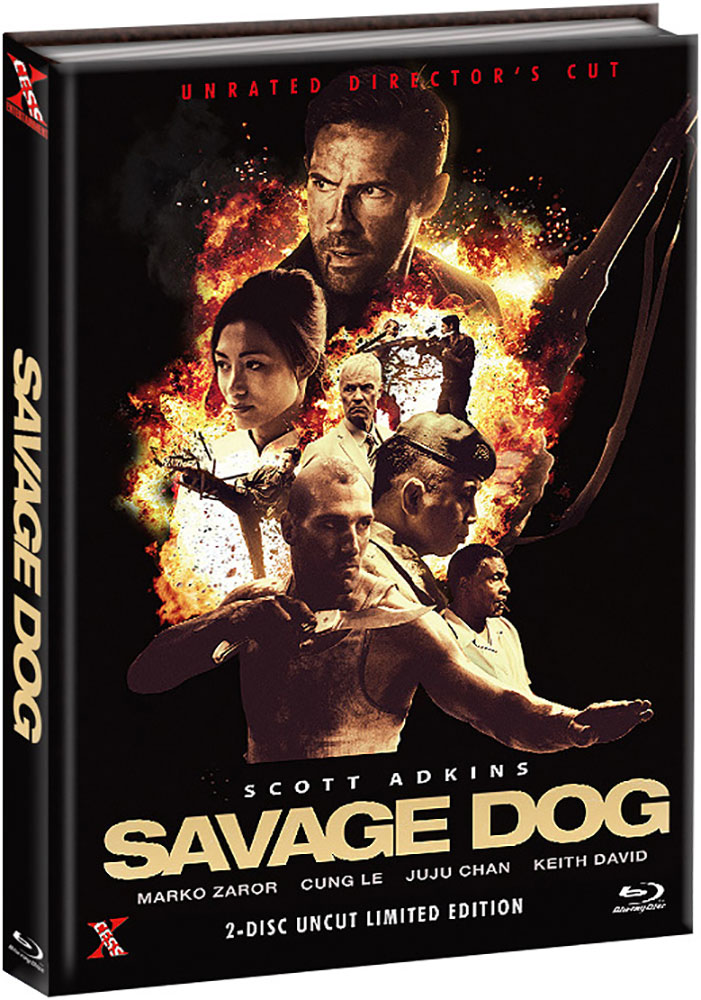 Savage Dog (Blu-Ray+DVD) - Cover A - Mediabook - Unrated Directors Cut - Limited 444 Edition