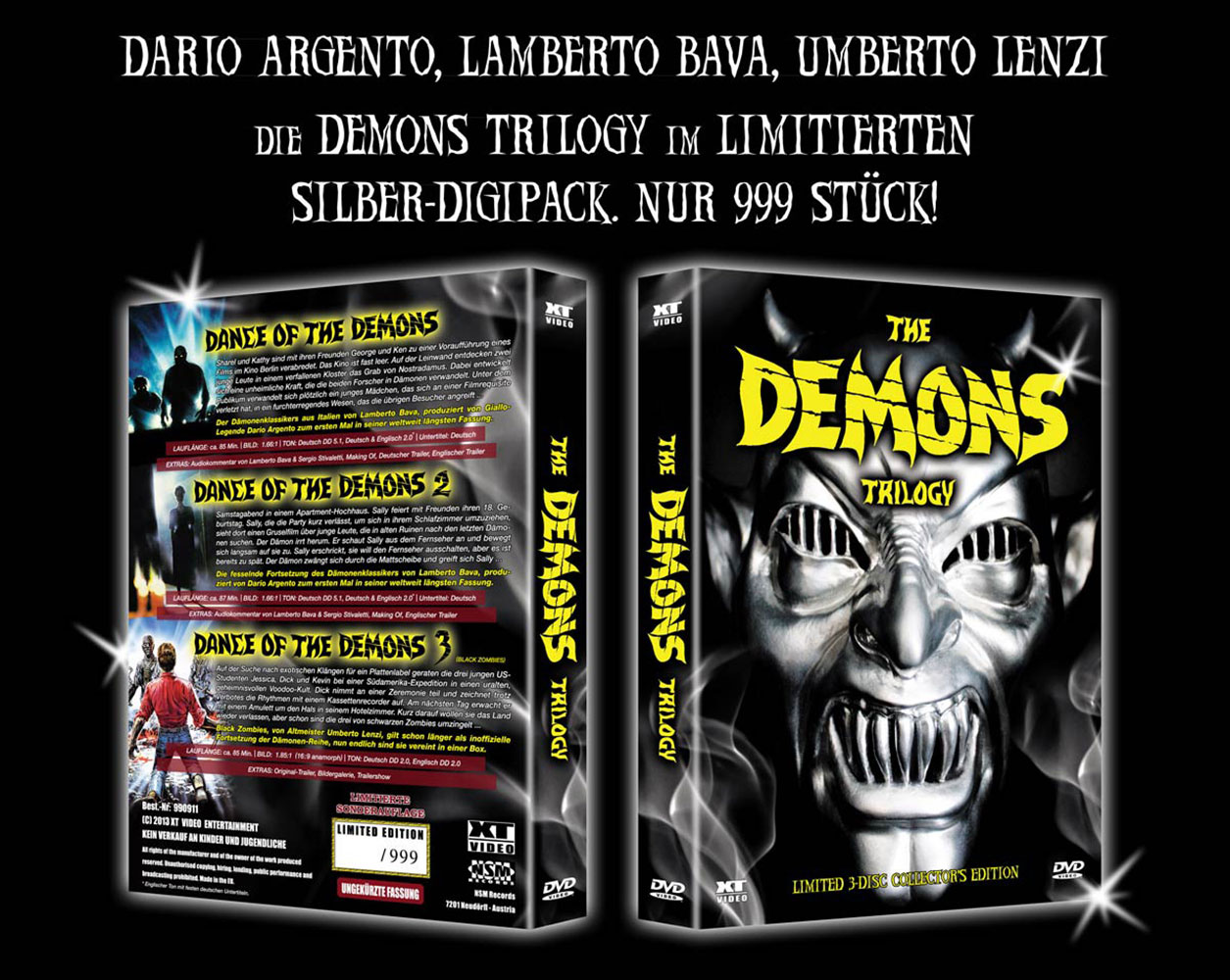 The Demons Trilogy (3DVDs) - Digipack The Demons Trilogy (3DVDs) - Digipack