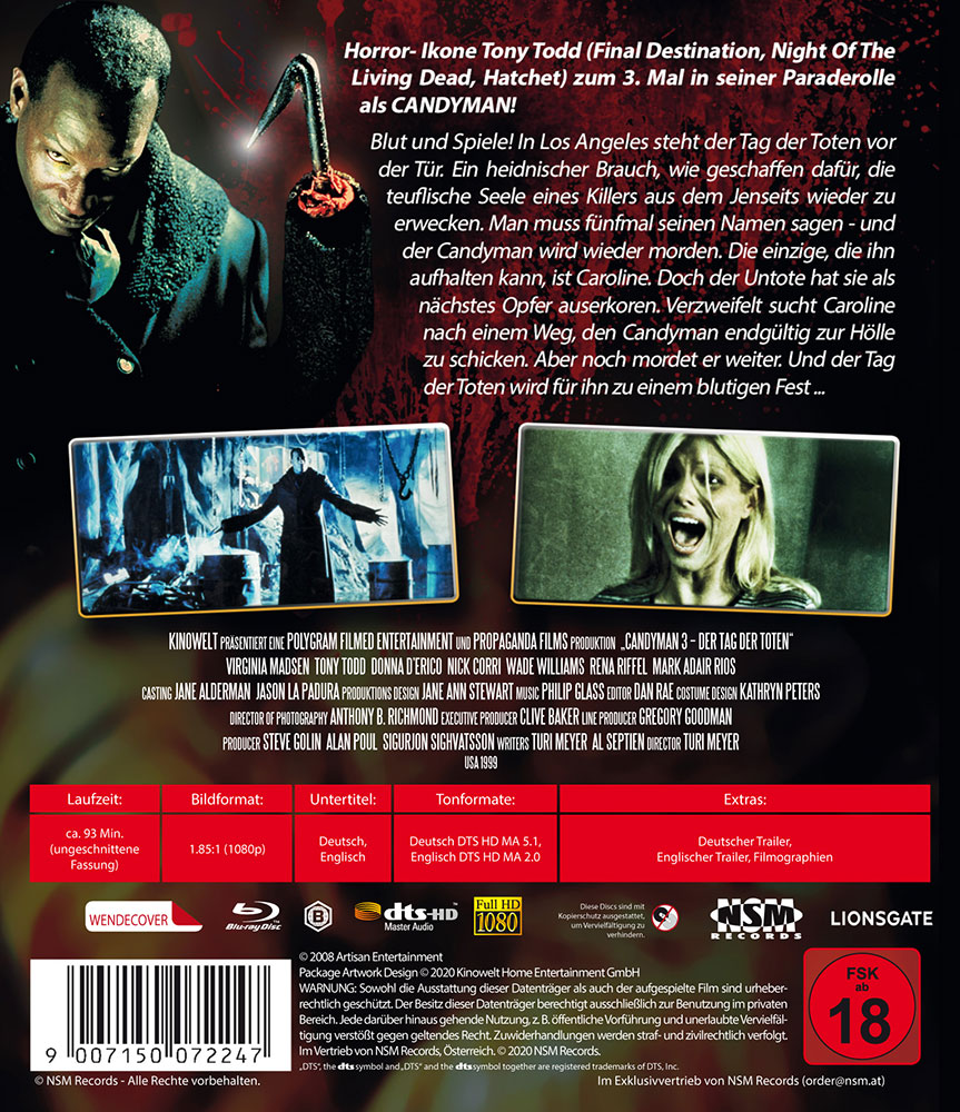 Candyman 3 (Blu-Ray) - Uncut