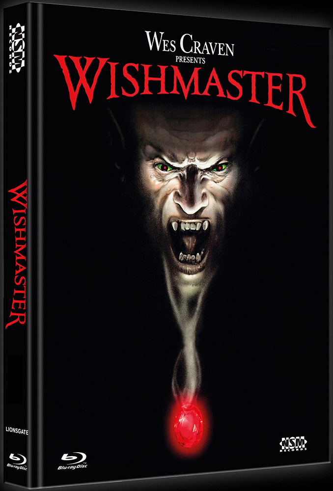 Wishmaster (Blu-Ray+DVD) - Mediabook (Büstenversion)