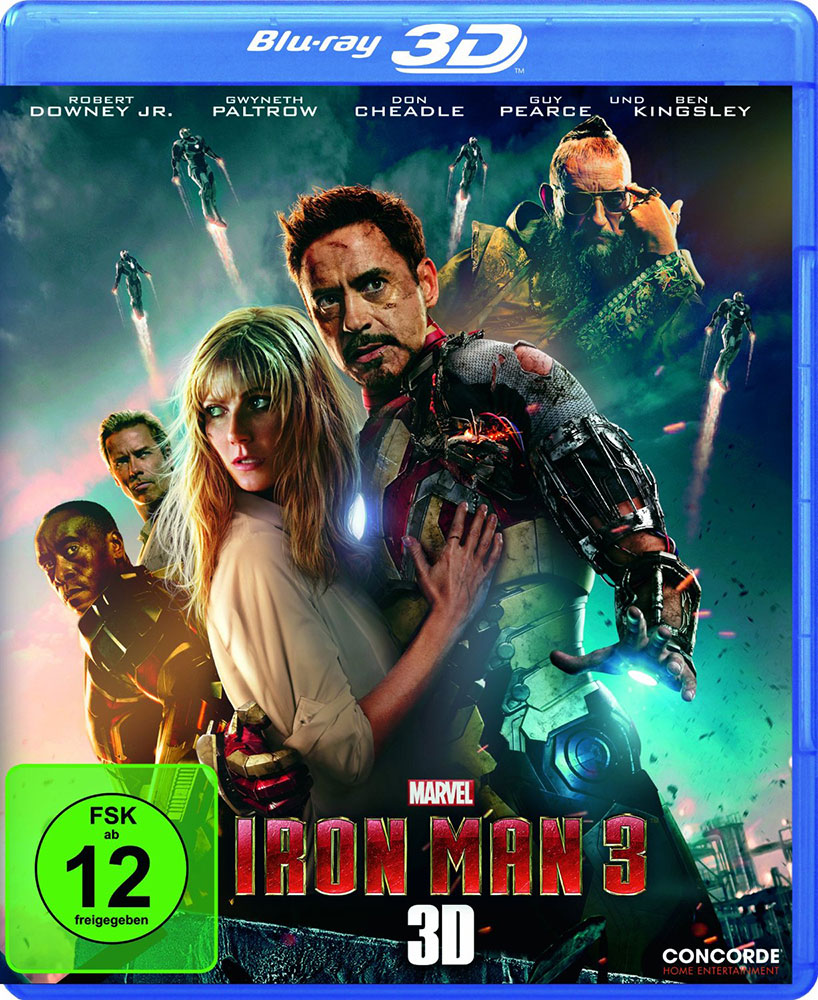 Iron Man 3 (Blu-Ray 3D) - 2D & 3D Version